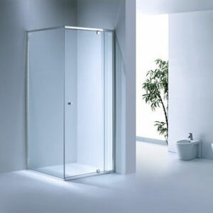 Semi Frame-less Pivot Door Shower Screen
