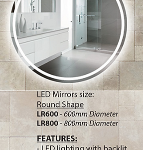 LR LED Mirror Circle