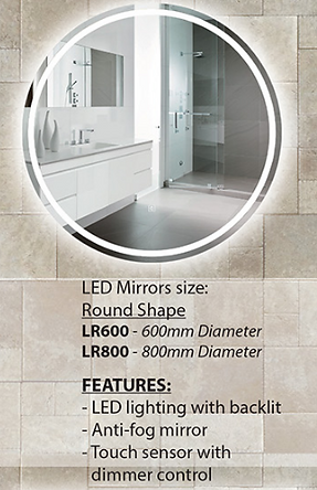LR LED Mirror Circle