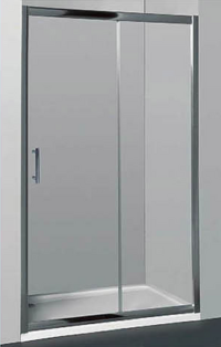 Wall-To-Wall Sliding Door Shower Screen