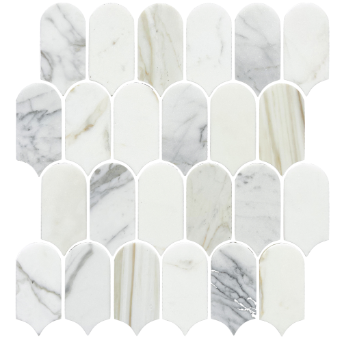 ARTEMIS CALACATTA GOLD FEATHER HONED 50X103