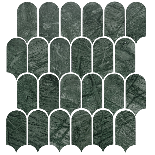 ARTEMIS INDIAN GREEN FEATHER HONED 50X103