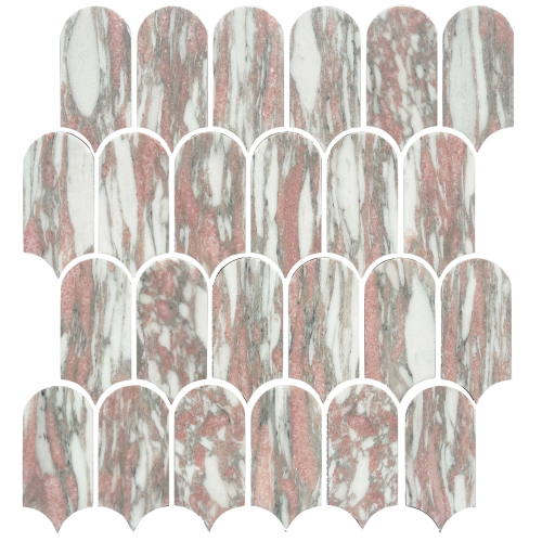 ARTEMIS NORWEGIAN PINK FEATHER HONED 50X103