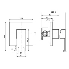 CHAM008 Line Drawing