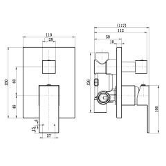 CHAM009 Line Drawing