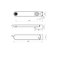 EVA011-1 Line Drawing